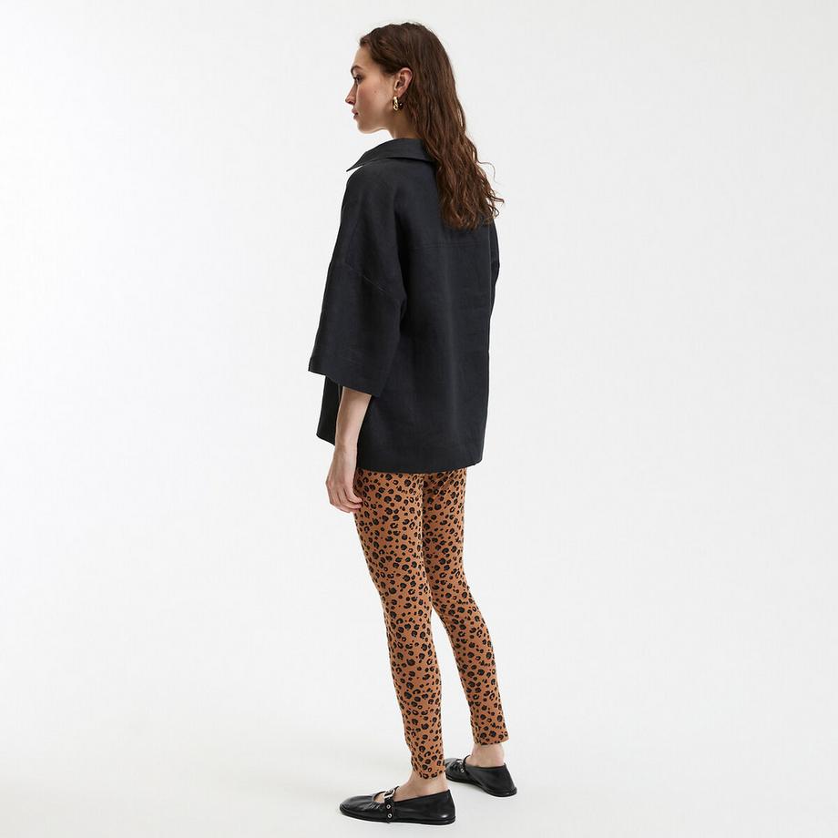 La Redoute Collections Leggings Vita Alta Stampa Animalier  