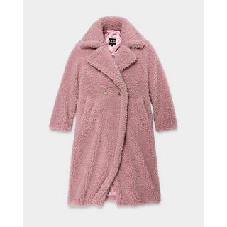 UGG  W GERTRUDE LONG TEDDY COAT-XS 