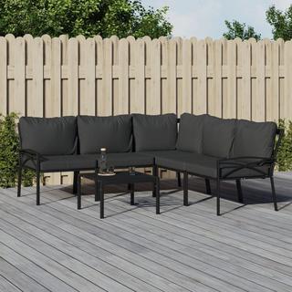 VidaXL Garten lounge set stahl  