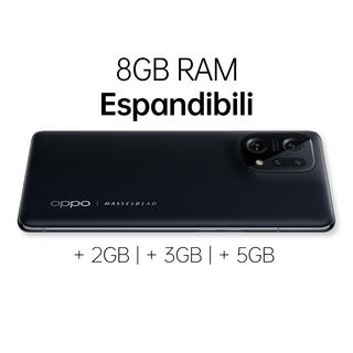 OPPO  OPPO Find X5 16,6 cm (6.55") Double SIM Android 12 5G USB Type-C 8 Go 256 Go 4800 mAh Noir 