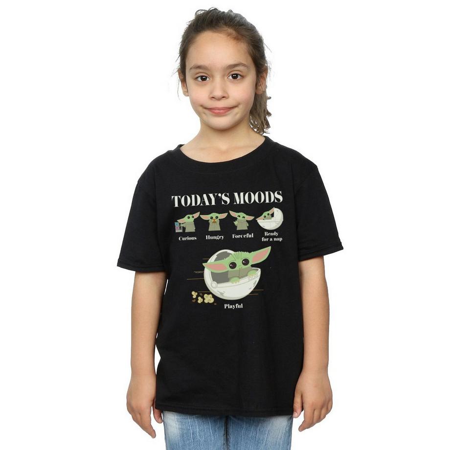 STAR WARS  Tshirt THE MANDALORIAN THE CHILD MOODS 