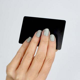 LAUED  vegane Nagelfolien solid statement Morning Fog 