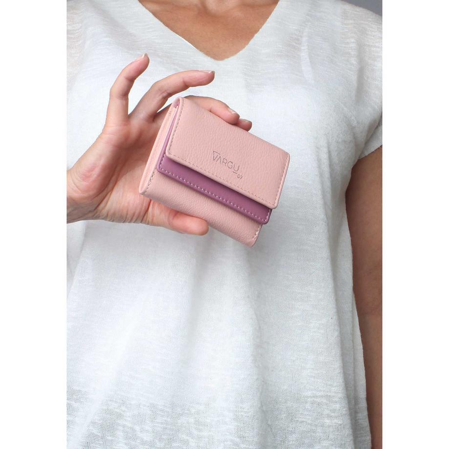 VARGU Ivena 1 Portafoglio in Vera Pelle  