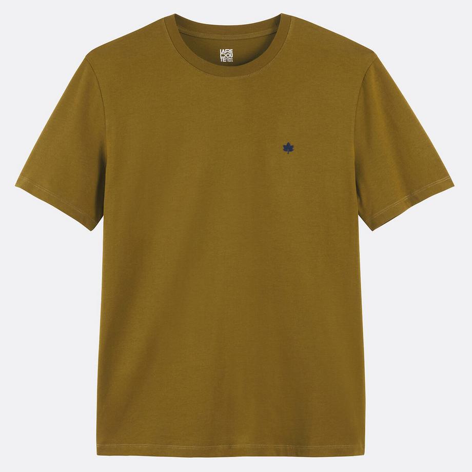 La Redoute Collections Club Café Besticktes Baumwoll Rundhals T-Shirt  