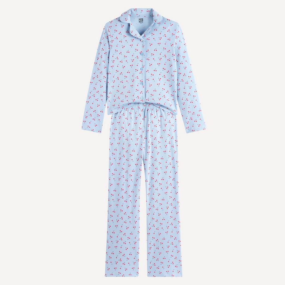 La Redoute Collections  Pyjama mit Kirschendruck 
