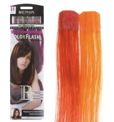 BALMAIN  CF 25 cm sunburst Color Flash human hair 