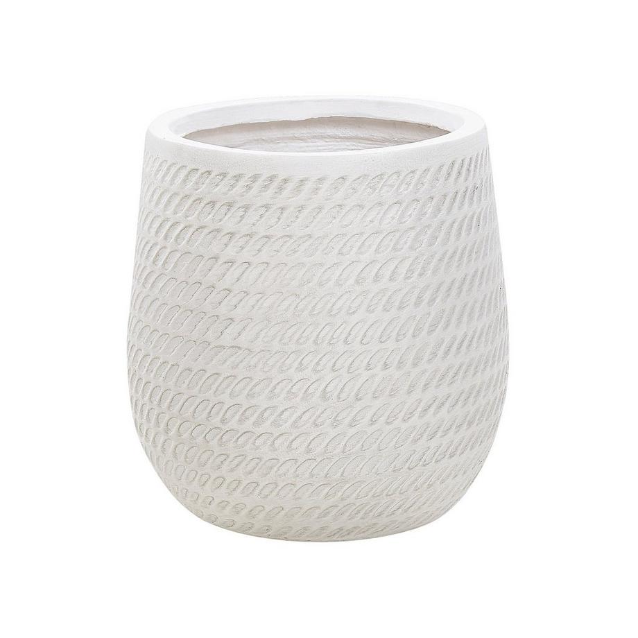 Beliani Vaso per piante en Fibra d'argilla Moderno LIVADIA  
