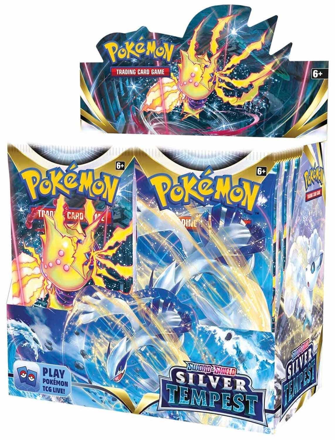 Pokémon  Sword & Shield Silver Tempest Booster Display - EN 