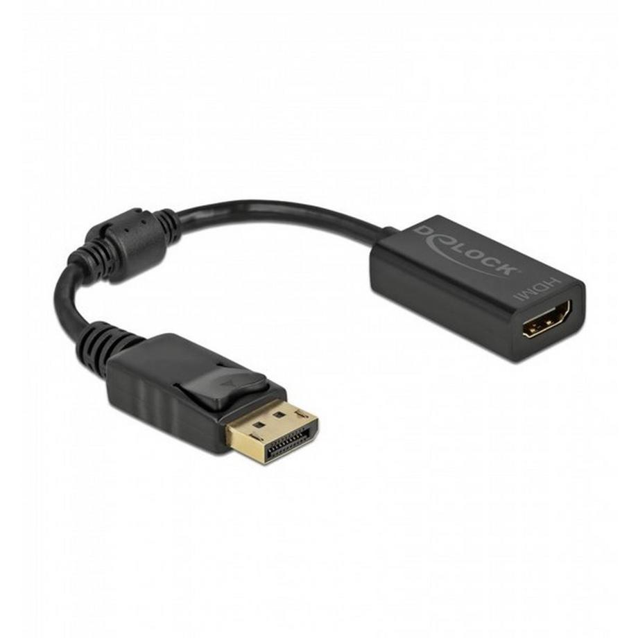 Adapter DisplayPort 1.1 Stecker zu HDMI Buchse Passiv schwarz (0.15 m)