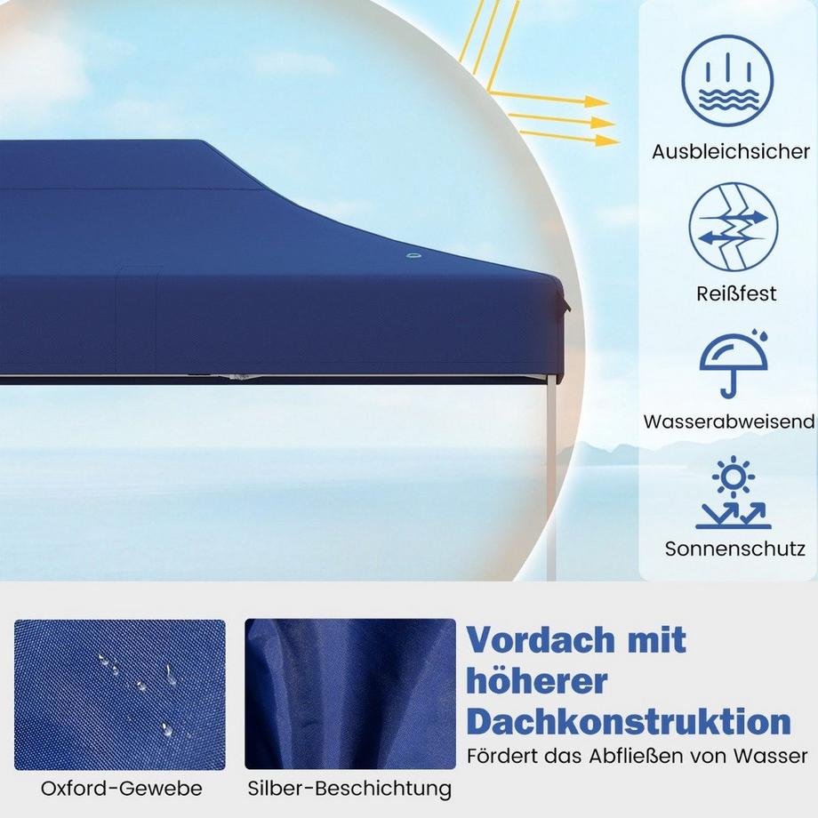 Northix Pop-Up-Pavillon mit Rolltasche  