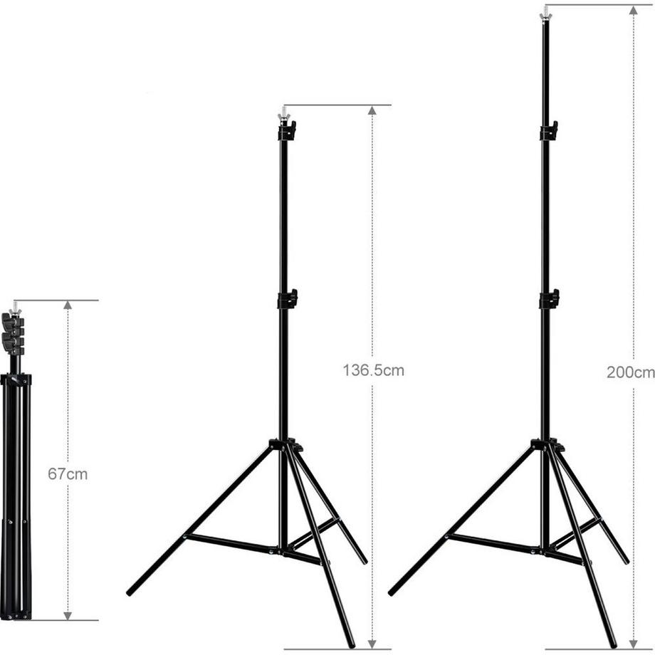 Puluz  Puluz PKT5205 sfondi per foto Tessuto, Metallo Monocromatico Blu, Verde, Rosso 