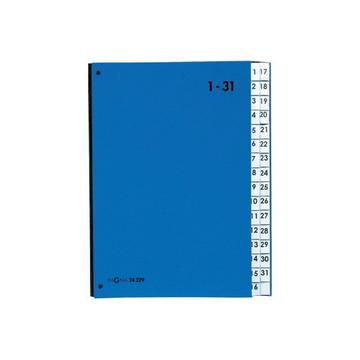 PAGNA Pultordner Color A4 24329-02 blau, 1-31