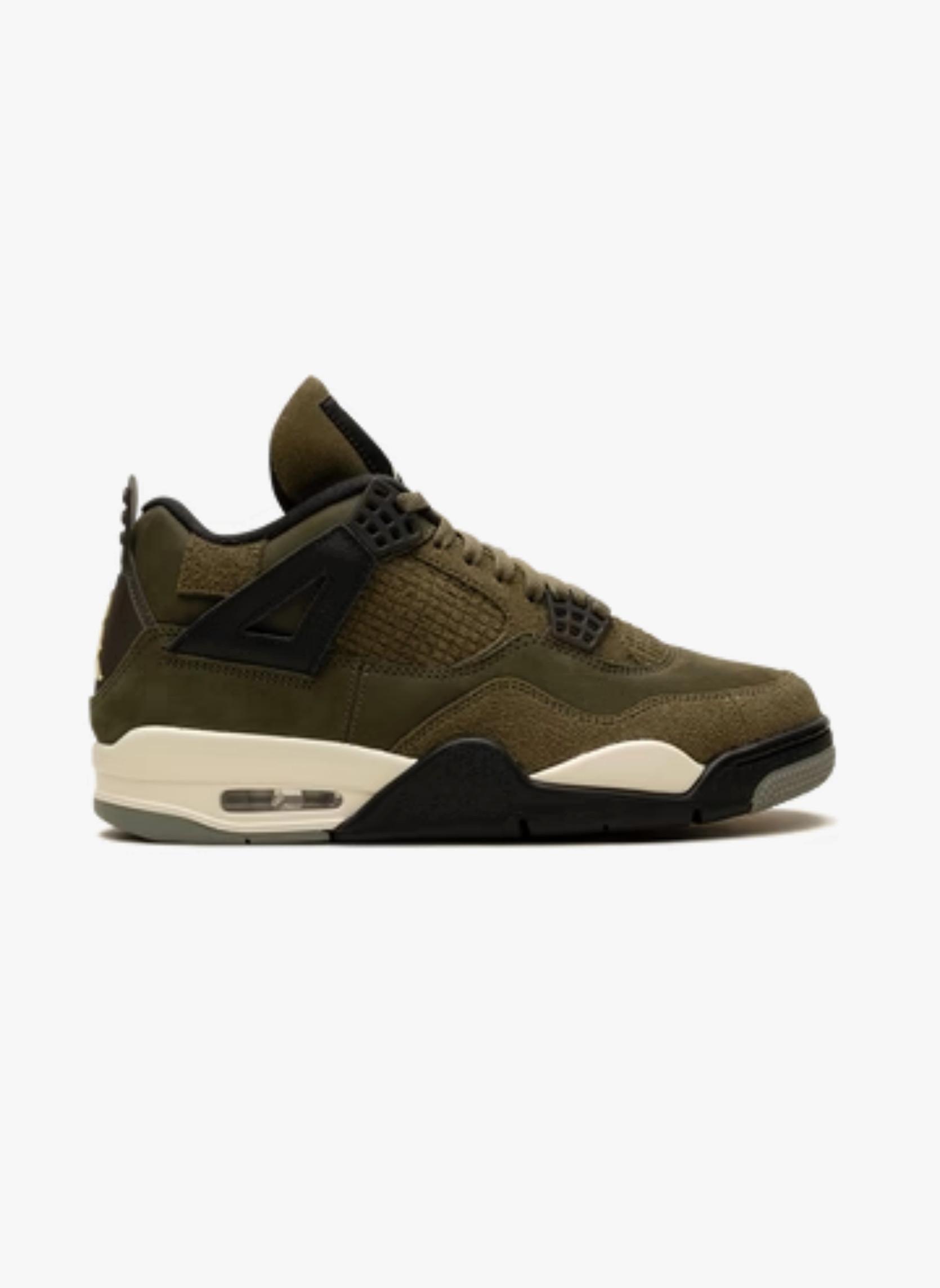 NIKE  Air Jordan 4 Retro SE Craft Medium Olive (GS) 