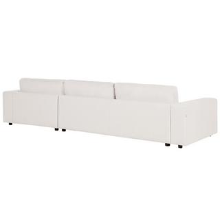 Beliani Ecksofa aus Polyester Skandinavisch LOFOTEN  