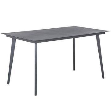 Table de salle à manger de jardin en Aluminium Rétro MILETO