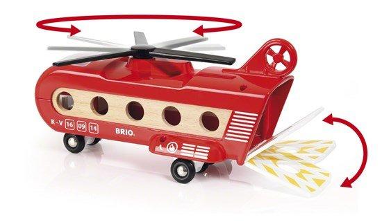 BRIO  Eisenbahn-Transporthuchrauber 