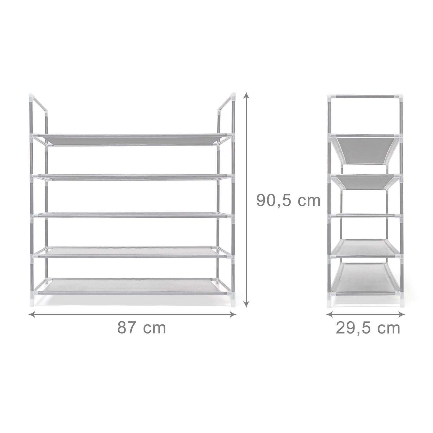 B2X Scaffale per scarpe per 20 paia di scarpe  