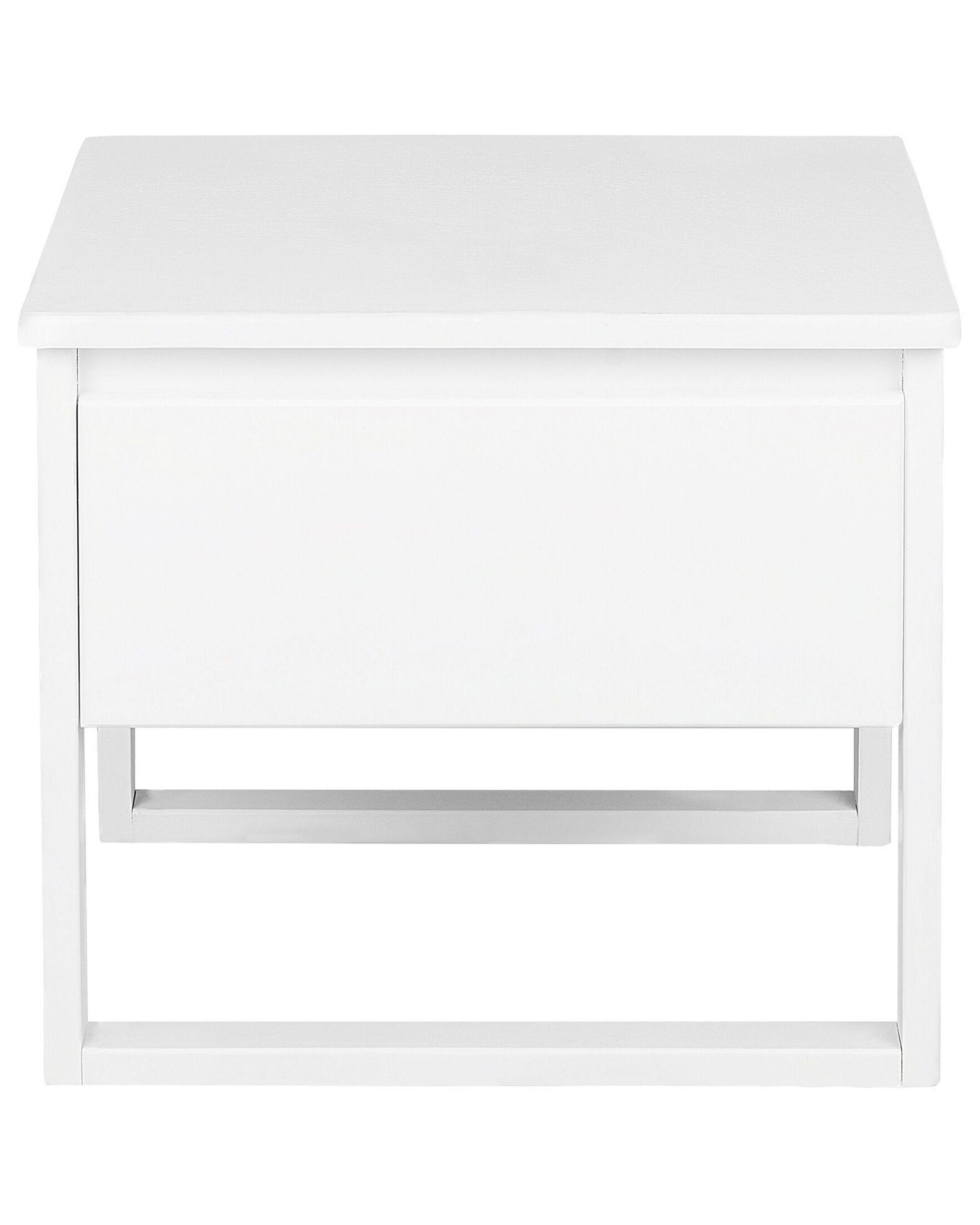 Beliani Comodino 1 cassetto en Legno di pino Moderno GIULIA  