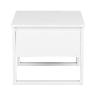 Beliani Comodino 1 cassetto en Legno di pino Moderno GIULIA  