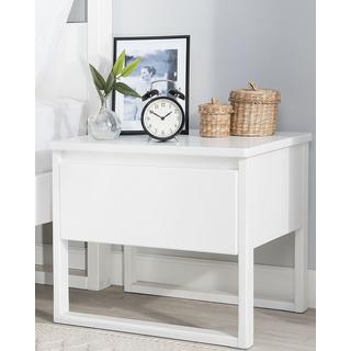 Beliani Comodino 1 cassetto en Legno di pino Moderno GIULIA  