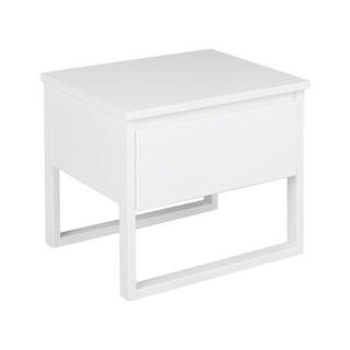 Beliani Comodino 1 cassetto en Legno di pino Moderno GIULIA  