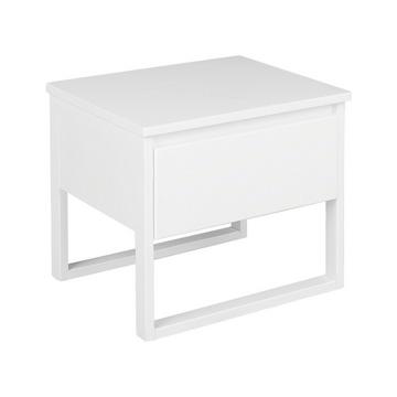 Table de nuit à 1 tiroir en Bois de pin Moderne GIULIA