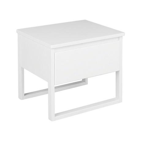 Beliani Comodino 1 cassetto en Legno di pino Moderno GIULIA  