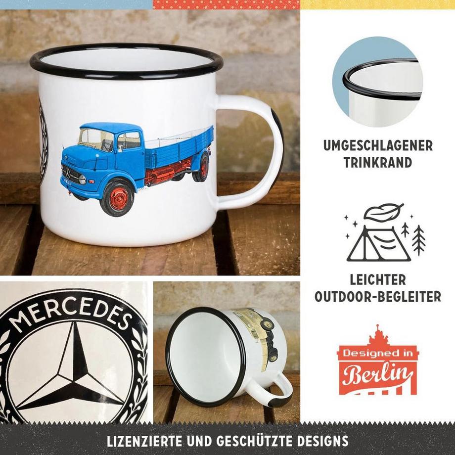 Nostalgic Art Kaffeetasse Daimler Truck  