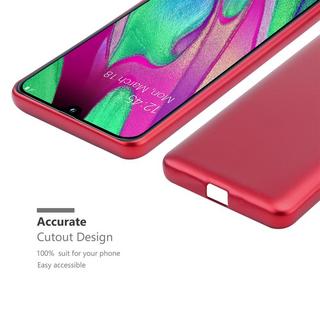 Cadorabo  Housse compatible avec Samsung Galaxy A40 - Coque de protection en silicone TPU flexible 