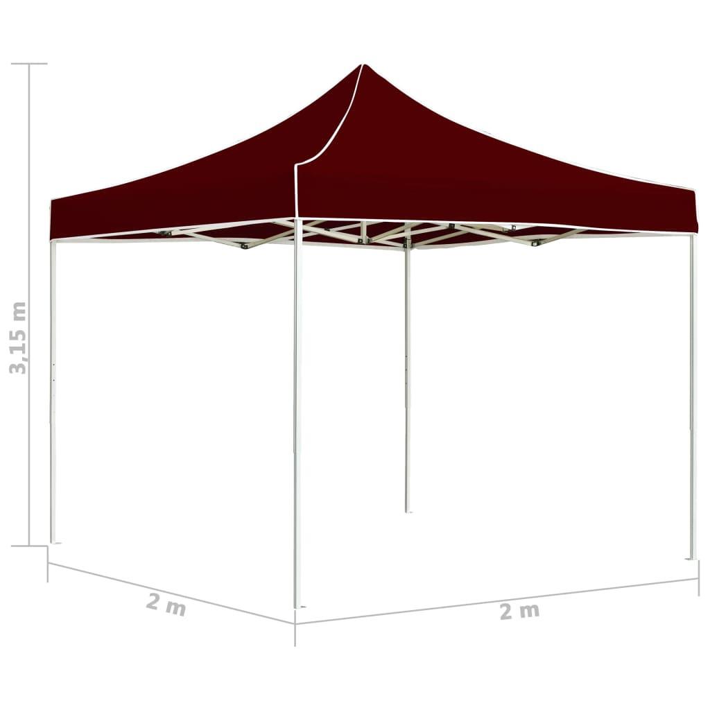 VidaXL Tente de fête aluminium  