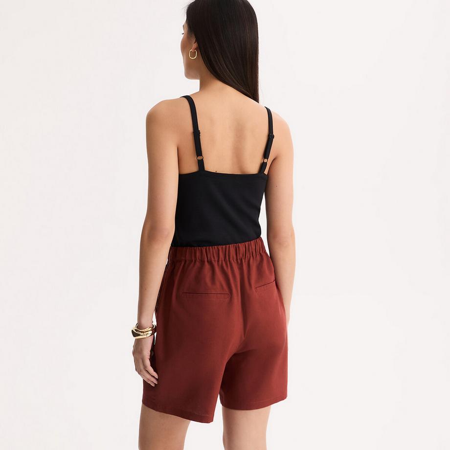 La Redoute Collections Canotta scollo a V spalline sottili  