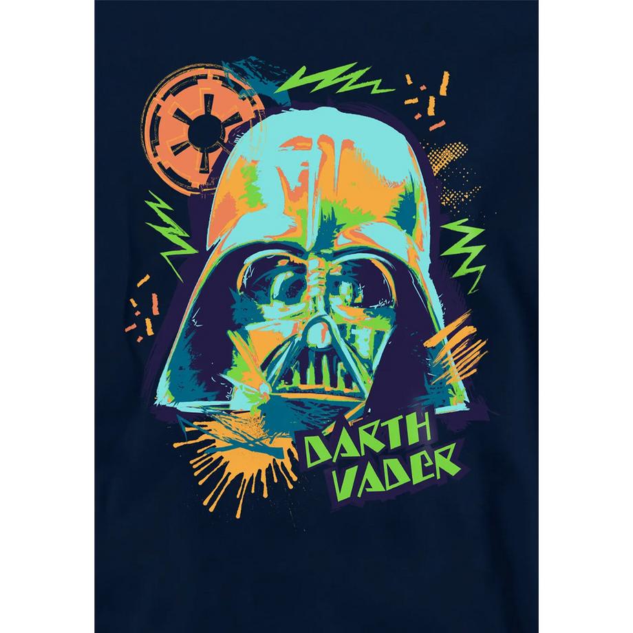 STAR WARS  90s Felpa Con Cappuccio Darth Vader 