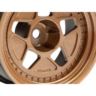 HPI RACING  TARMACR40 WHEEL BRONZE 52X31X+10MM OFFSET (2PCS) 