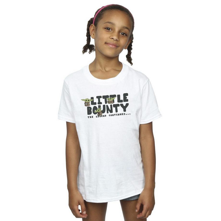 Star Wars: The Mandalorian  Little Bounty Hunter Maglietta Ragazze 