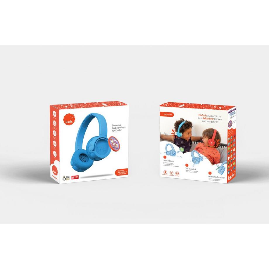 Kekz  Kekz 1075000 écouteur/casque Écouteurs Sans fil Arceau Musique USB Type-C Bleu 
