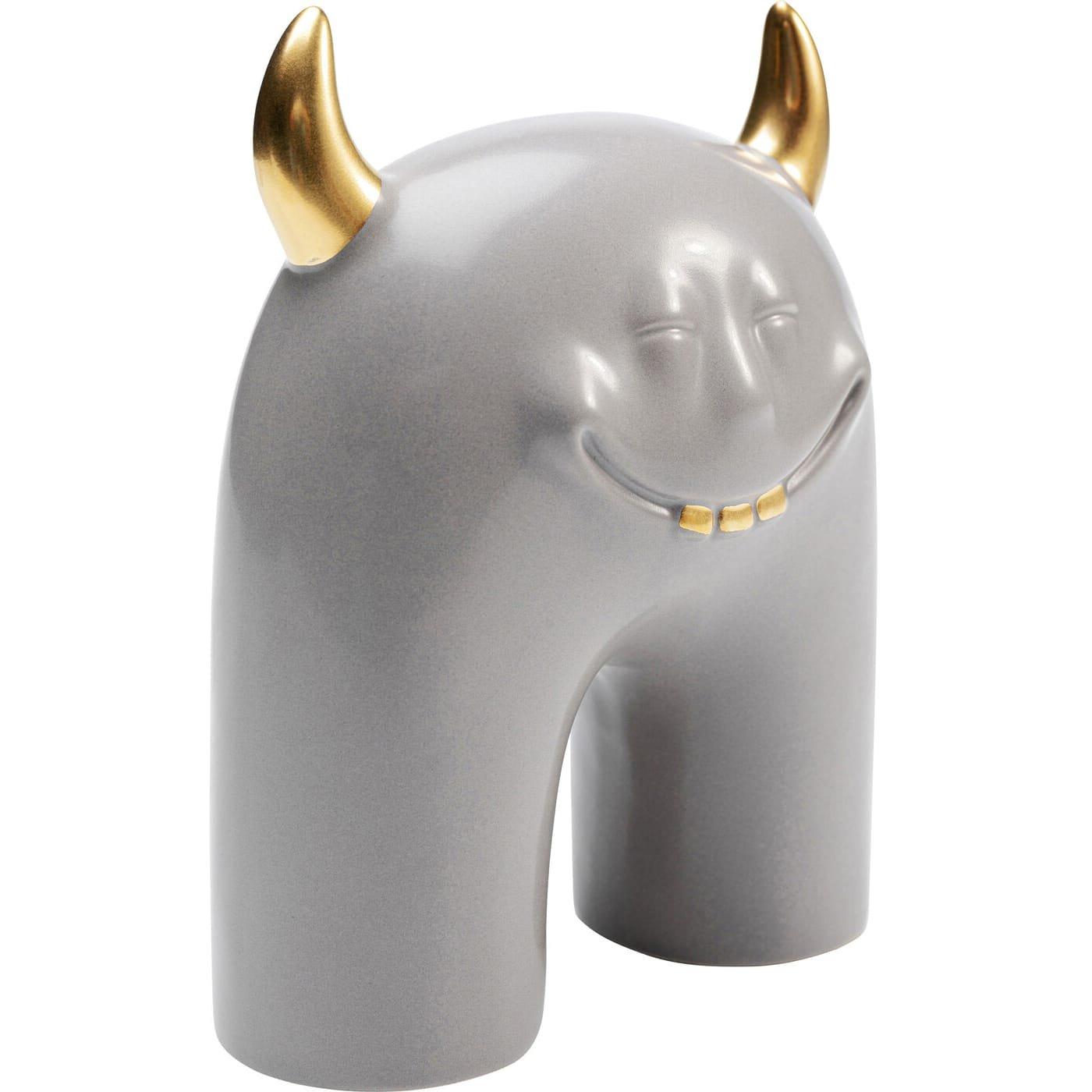 KARE Design Objet déco Funny Teeth gris 15  