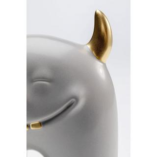 KARE Design Objet déco Funny Teeth gris 15  