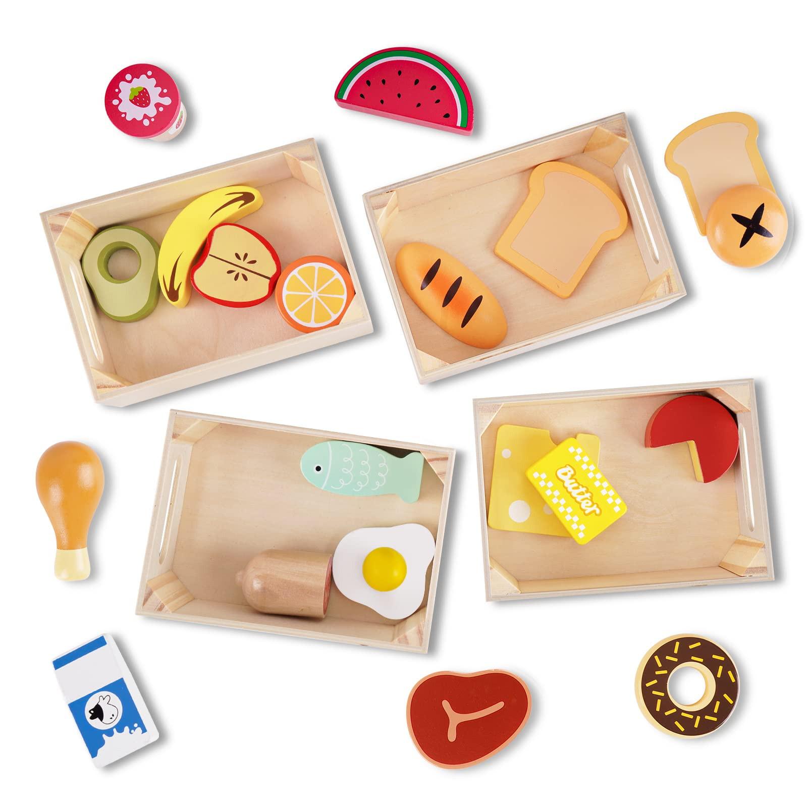 Activity-board  Jouets en bois pour jouer à la cuisine. Accessoires de cuisine pour enfants 