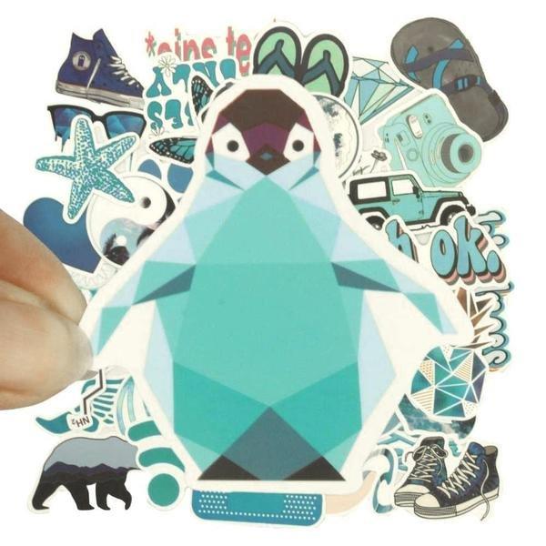 eStore 50x Aufkleber und Abziehbilder – VSCO Hell  