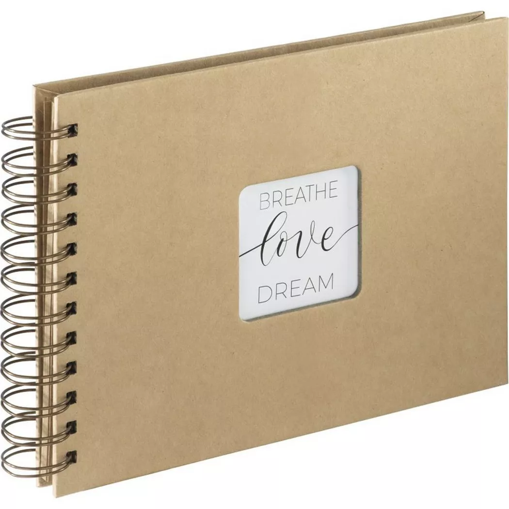 Hama Spiral-Album "Craft", 24x17 cm, 40 Kraftpapier-Seiten