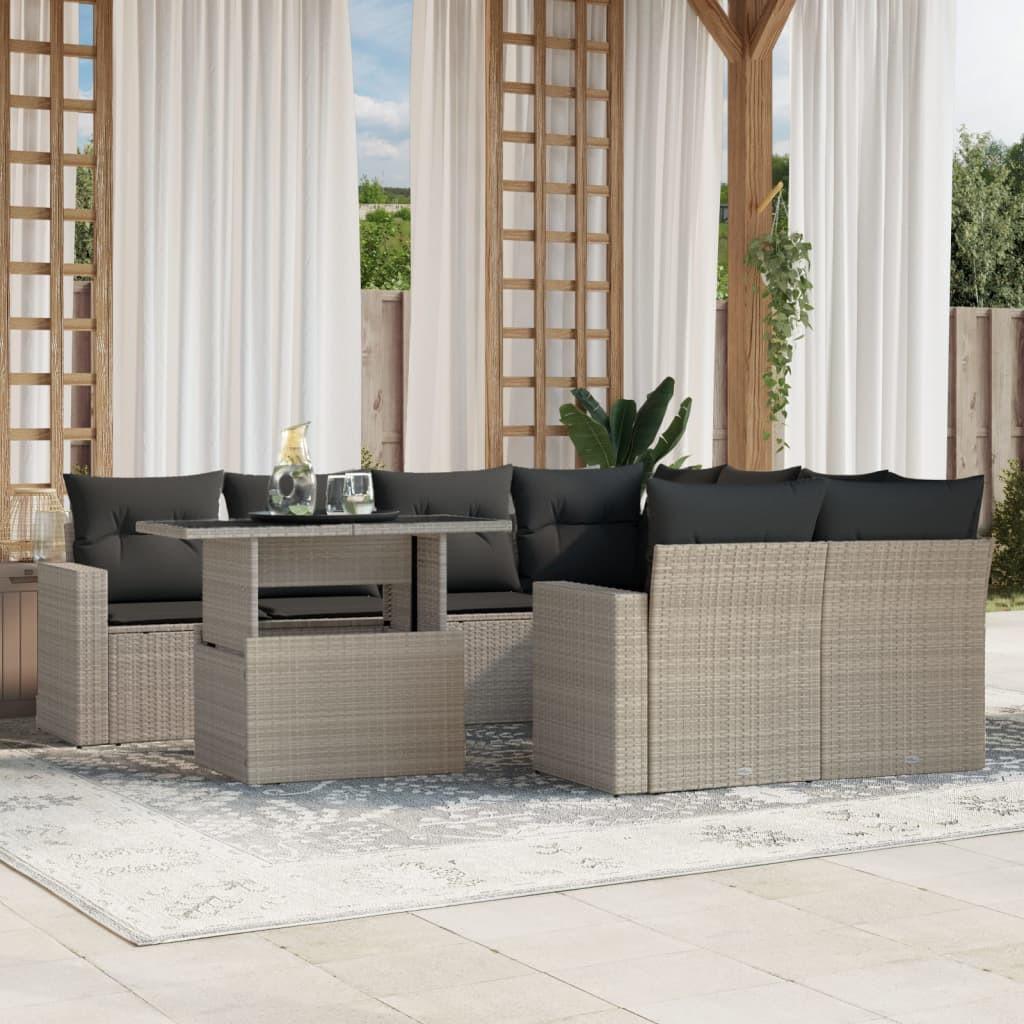 VidaXL Garten sofagarnitur poly-rattan  