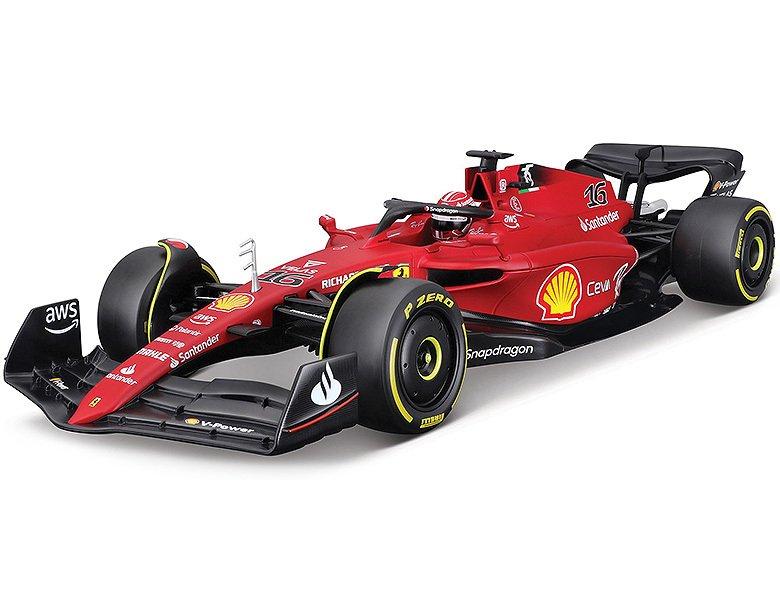 bburago  1:18 Ferrari F1-75 2022 C. Leclerc 