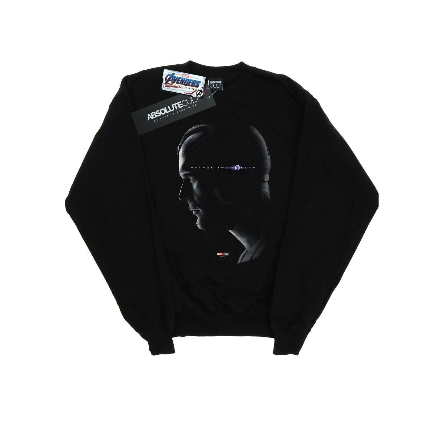 Image of Avengers Endgame Avenge The Fallen Vision Sweatshirt Mädchen Schwarz 116