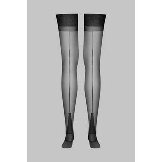 MAISON CLOSE  Bas nylon couture  15D - Signature - Les Coquetteries 