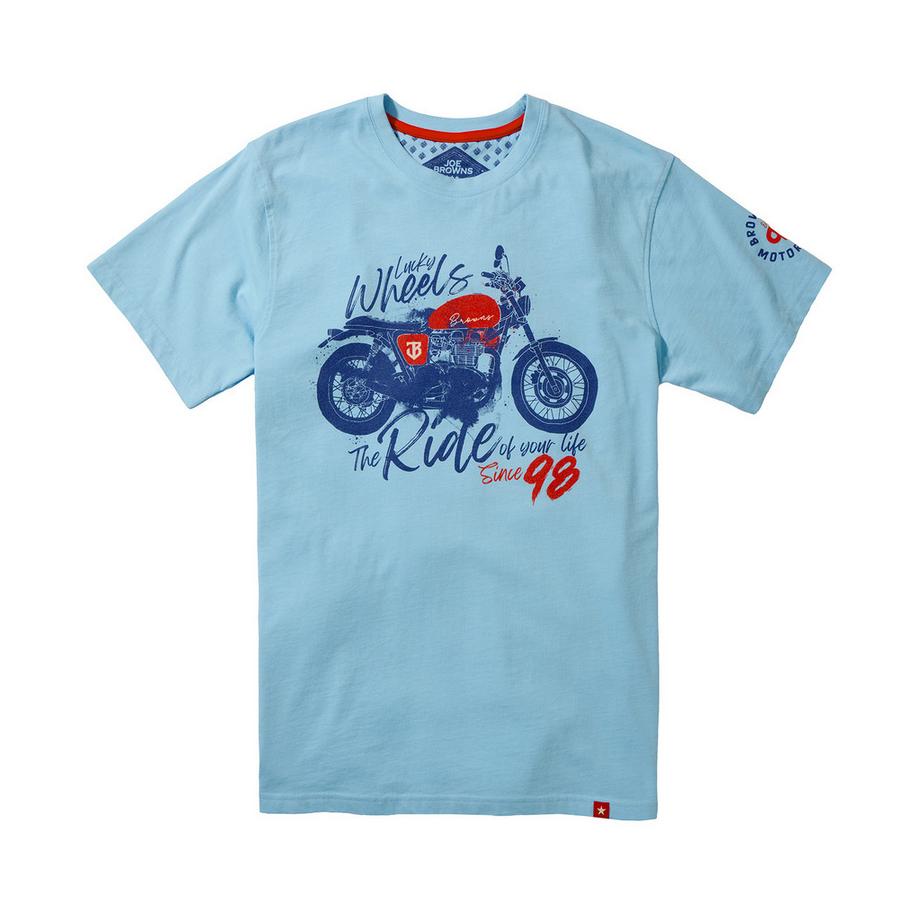 Joe Browns Lucky Wheels Motorrad T-Shirt  