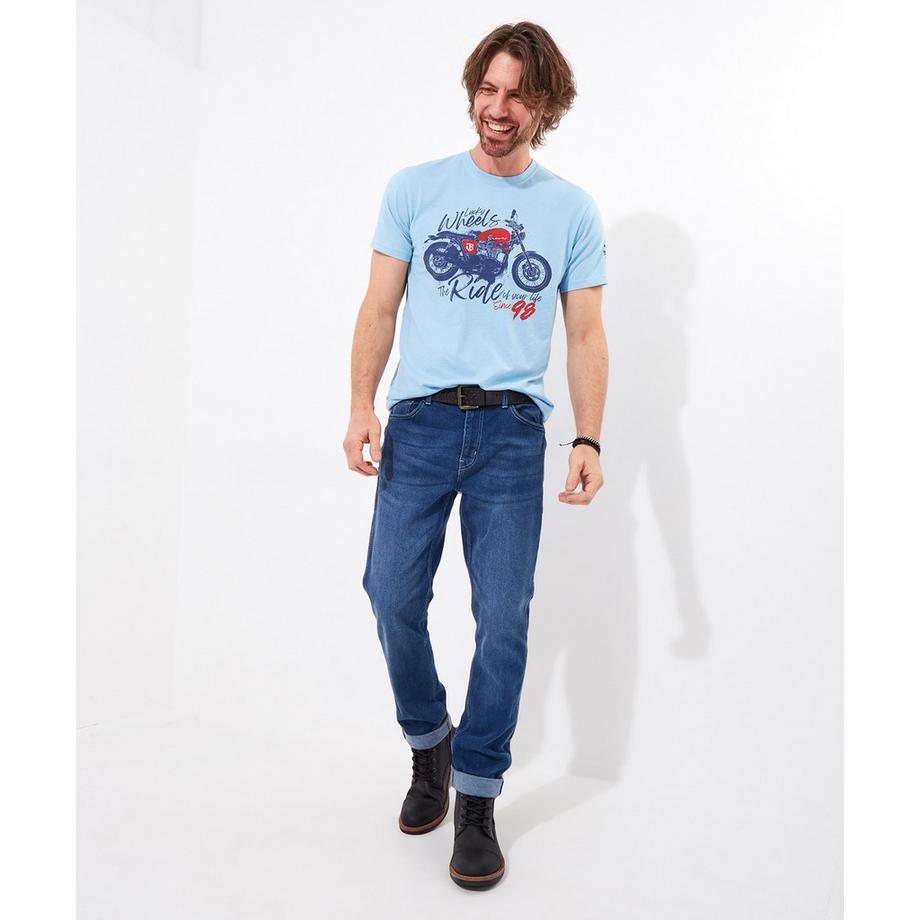 Joe Browns Lucky Wheels Motorrad T-Shirt  