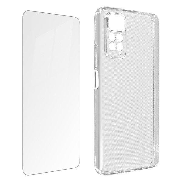 Avizar  Coque + Verre Redmi Note 11 Pro 5G Noir 