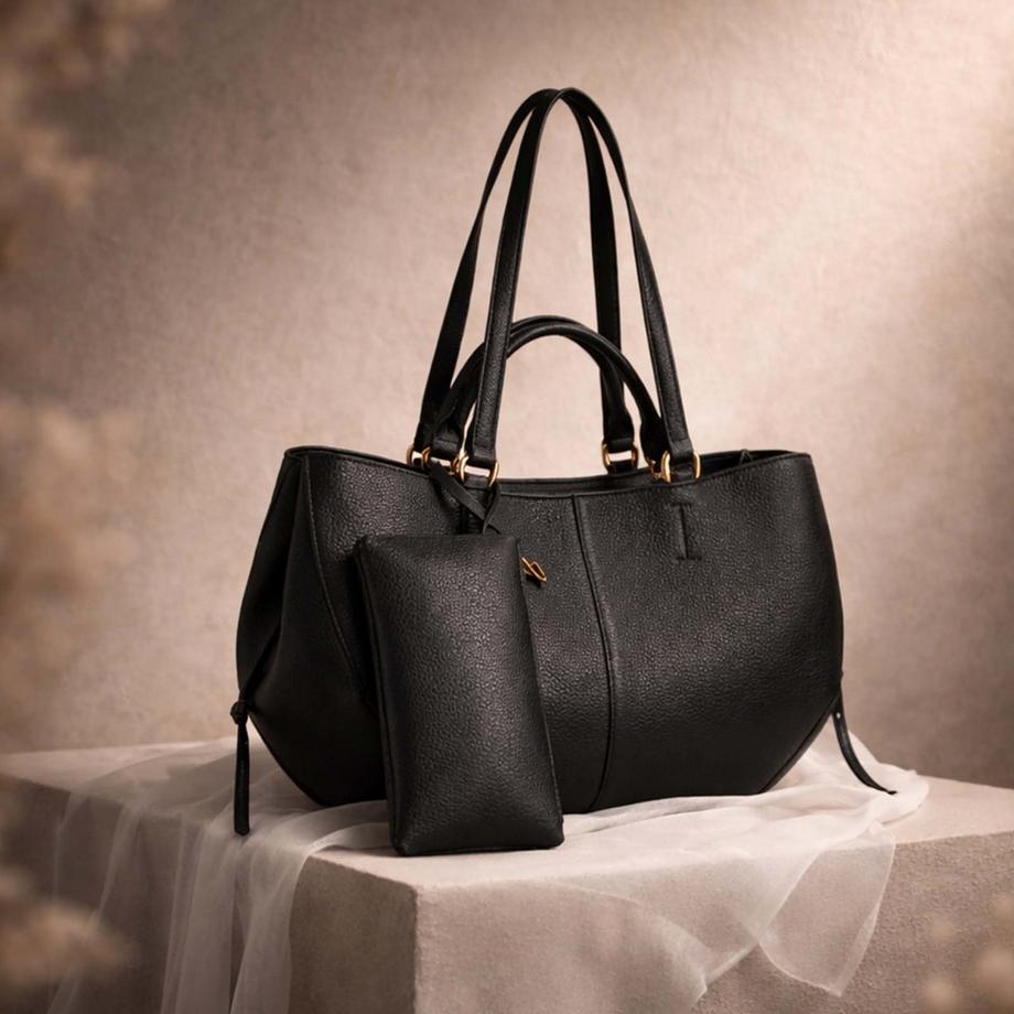 Gallantry Einkaufstasche mit Clutch Reissverschluss  
