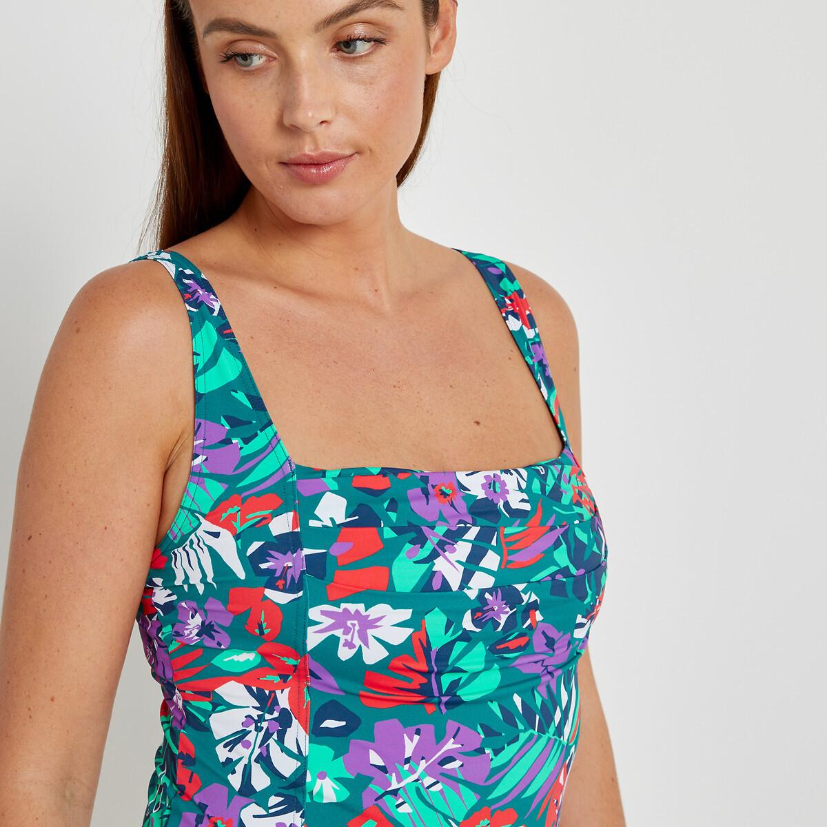 La Redoute Collections  Tankini-Oberteil mit Blumenmuster 