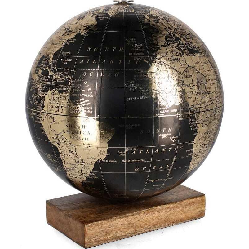 Image of Deko Globus Adventure 35 Unisex Schwarz ONE SIZE